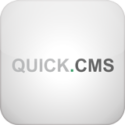 Quick.CMS Quick.CMS is comprehensive and easy to customize Content Management System helpful in your web site management. This tool enables you to easily extend functionality and change layout of your website… and breath a sigh of relief.